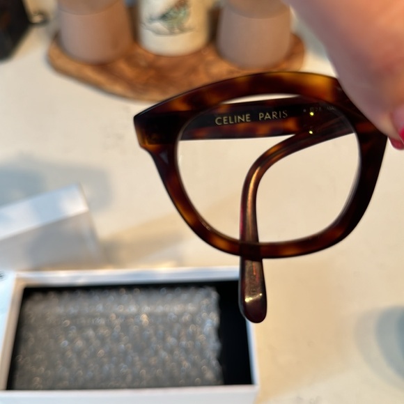 Celine Paris Cat eye eyeglass frame - Picture 4 of 7
